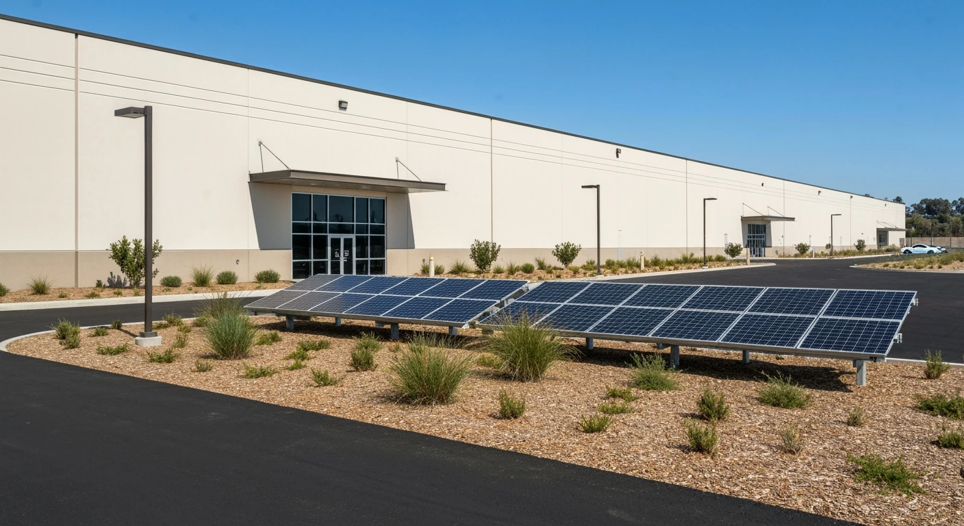 ESG-certified sustainable cold storage meeting environmental standards